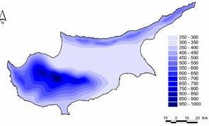 1.2 Υδατικά συστήματα Κύπρου Η Κύπρος βρίσκεται στο βορειοανατολικό άκρο της Μεσογείου, με συνολική έκταση 9251 τετραγωνικά χιλιόμετρα.
