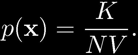 Μη παραμετρικές μέθοδοι Kernel density: Η παράμετρος h είναι η ίδια για όλους τους πυρήνες Μεγάλο h: υπερβολικά ομαλές κατανομές σε περιοχές με μεγάλη πυκνότητα δεδομένων: Μικρό h: