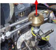 Σχήμα 7_6.6.2: Παλμικό ακροφύσιο (Pulsed nozzle) Παρακάτω φαίνεται το φάσμα του TOF για δύο διαφορετικές αποστάσεις από την εκτόξευση του αερίου, στα 1.55m και 1.85 m.