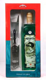 ABSINTH BLACK 70% (ΤΣΕΧΙΑΣ) (15 X 35 CL) - ΓΙΑ ΚΑΘΕ 1 Χ/Κ ΔΩΡΟ 1 ΠΕΤΣΕΤΑΚΙ FRUKO 4501627Κ FRUKO SC.