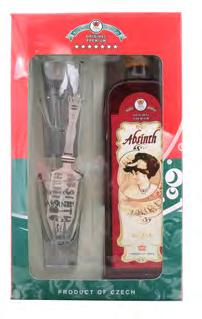 ABSINTH GREEN (ΤΣΕΧΙΑ) G.BOX 60% (6 Χ 100 CL) - ΓΙΑ ΚΑΘΕ 1 Χ/Κ ΔΩΡΟ 1 ΠΕΤΣΕΤΑΚΙ FRUKO 4501694Κ FRUKO SC.