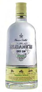 LONDON DRY GIN 41,6% (6 X 70 CL) - ΑΠΟΣΤΑΓΜΕΝΟ ΣΕ ΧΑΛΚΟ 4601205Κ SLOANE DRY GIN 40% (6 X 70 CL) - Διαθέσιμο κατόπιν ζήτησης / Ελάχιστη