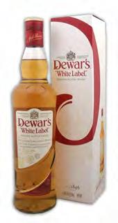 ΟΥΙΣΚΥ ΣΚΩΤΙΑΣ 4800681Κ DEWARS WHITE LABEL 40% (12X100CL) 4801024Κ DEWARS WHITE LABEL NRF G.