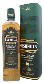ΟΥΙΣΚΥ ΙΡΛΑΝΔΙΑΣ - ΜΑΛΤ 4901160Κ BUSHMILL'S 10 Y.O. G.