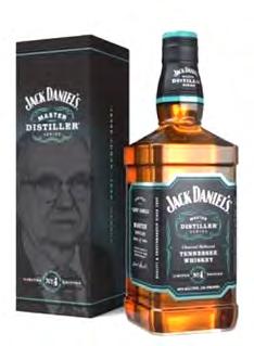 BOX 43% (6 X 70 CL) 5001182Κ JACK DANIELS MASTER DISTILLERS No 3 G.B.43% (12 X 100 CL) 5001173Κ JACK DANIELS MASTER DISTILLERS No 4 G.
