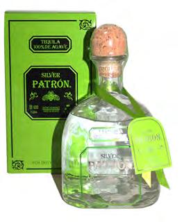 ΤΕΚΙΛΑ 4002011Κ TEQUILA PATRON SILVER GIFT BOX 40% (6 X 100 CL) 4000995Κ TEQUILA SAUZA GOLD 38% (6 Χ 100 CL) 4001217Κ TEQUILA SIERRA GOLD 38% (6 X 100 CL) 4001382Κ TEQUILA SIERRA GOLD 38% (6 X 70