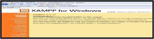 Εικόνα 8: Xampp Apache ΟΔΗΓΙΕΣ ΕΓΚΑΤΑΣΤΑΣΗΣ MOODLE Εικόνα 9: