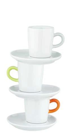 sapore - Coffee collection Espresso 4031000 λευκό / white 9cl 1,29 4031004 πορτοκαλί χέρι orange handle 9cl 3,40 4031005 λαχανί χέρι lime green handle 9cl 3,40 Cappuccino 4031200 λευκό /