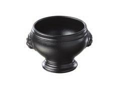 *2360182 642104 7,5x4,2cm 13,37 Mπωλ σούπας μαύρο «Λεοντοκεφαλή» Soup bowl cast iron style