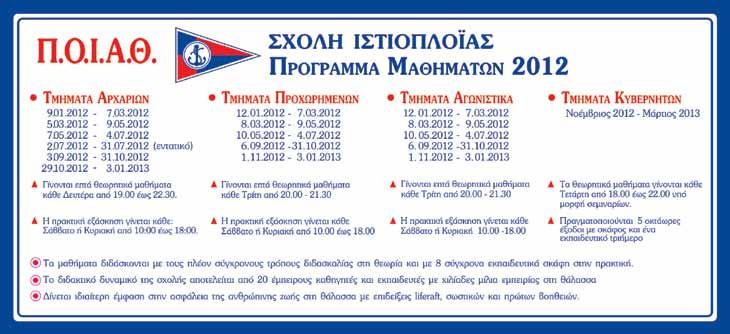Τμήματα RYA Yachtmaster από ISTION - ΠΟΙΑΘ Με επιτυχία