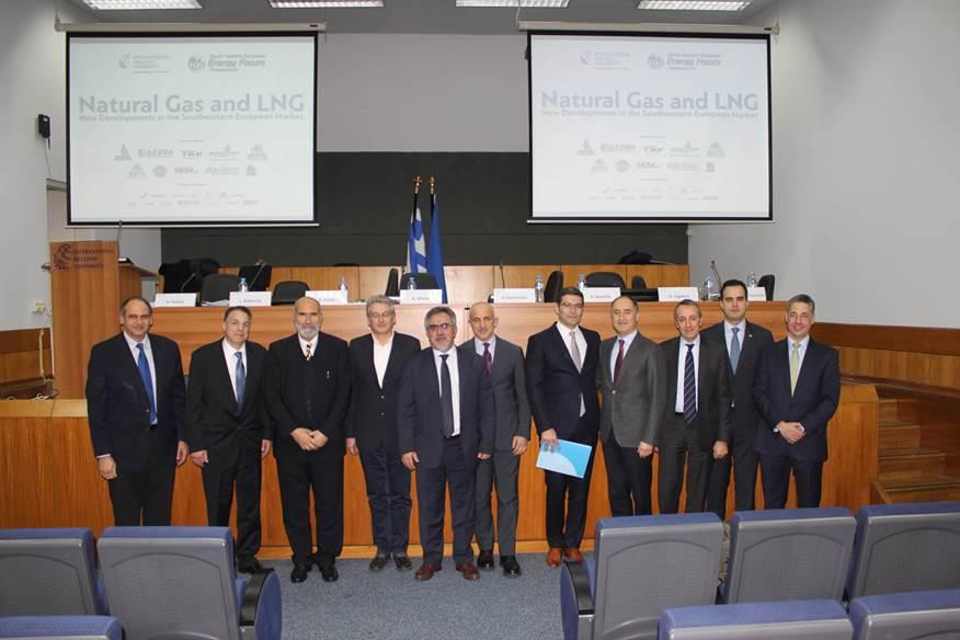 Το συνέδριο Με μεγάλη επιτυχία διεξήχθη στη Θεσσαλονίκη την Τρίτη 26 Ιανουαρίου συνέδριο με θέμα «Φυσικό Αέριο και Υγροποιημένο Φυσικό Αέριο» στο αμφιθέατρο του Διεθνούς Πανεπιστημίου της Ελλάδος.