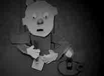 Short sketches where a number of prominent characters of history lose their faces.