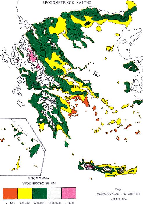 Κεφ. 2 ο παρατηρηθεί κατά το μήνα Οκτώβριο και ανέρχεται σε 63,9 mm. Ο συγκεκριμένος δείκτης, λόγω του πολύ μικρού αριθμού παρατηρήσεων, δεν μπορεί να ληφθεί υπόψη.