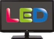 Tεχνολογία UNITED LED TV 32'' Ανάλυση Hd REadY 100 HZ Θύρα USB για αναπαραγωγή ταινιών/μουσικής/φωτογραφιών Hotel Menu Συνδέσεις