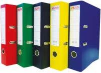 Οργάνωση γραφείου HERLITZ Κλασέρ STANDARD α4 5 cm & 8 cm PP έξω Με ράντο & μεταλλικές γωνίες Σε διάφορα χρώματα Κωδ.