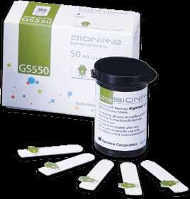 BIO-GL-550 ΤΑΙΝΙΕΣ ΜΕΤΡΗΣΗΣ BIONIME GS700 Ταινίες   τριχοειδών αγγείων