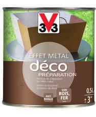 Σειρά για Μέταλλα DECO METAL EFFECT PREPARATION Βάση εφέ μετάλλου, διαλύτου εσωτερικής & εξωτερικής χρήσης Για την δημιουργία ενός μεταλλικού εφέ σε κάθε τύπου επιφάνεια.