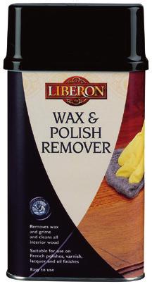 Προετοιμασία & Επιδιόρθωση WAX REMOVER Άχρωμο καθαριστικό ξύλου για την απομάκρυνση συσσωρευμένης