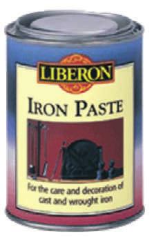 125 ml 6 IRON PASTE Μαύρη πάστα γραφίτη για την προστασία και διακόσμηση χυτοσιδήρου