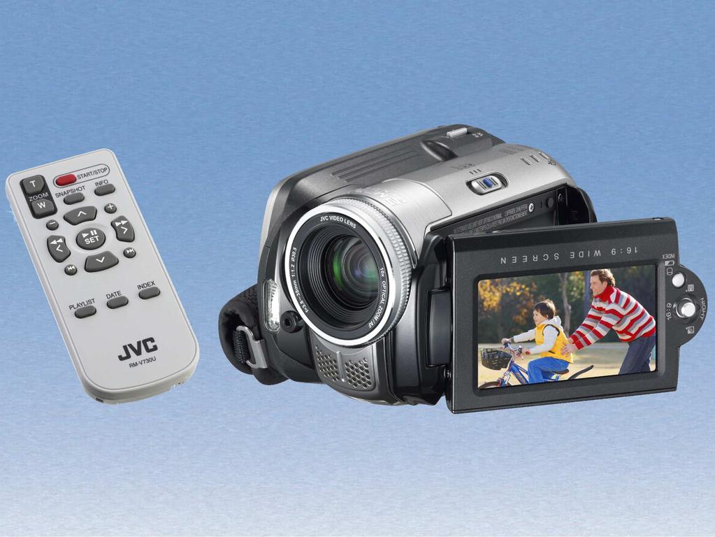 ΨηφιακήΚάμερα JVC GZ-MG21E Τεχνικά χαρακτηριστικά: - Hybrid Cameras can record video and stills on the SD Memory Cardand HDD - Up to 25 Hours of Recording with 20GB