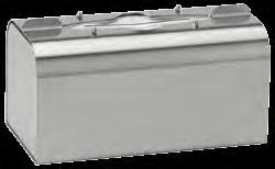 πακέτo Χρώμα: Inox Decor Συσκευή Χαρτοπετσέτας Maxi Inox ΚΩΔΙΚΟΣ 178 Επιτραπέζια βάση χαρτοπετσετών τύπου V  Διαστάσεις Συσκευής: Y: 13cm, Π: 23cm, B: 12cm