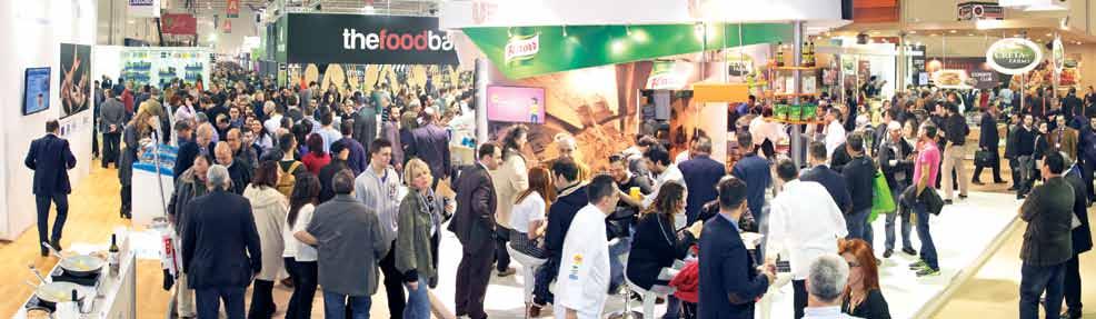 ΓΕΝΙΚΕΣ ΠΛΗΡΟΦΟΡΙΕΣ Mία Έκθεση Παγκοσμίου Επιπέδου! H 10η επετειακή HORECA 2015, με τη συμμετοχή 526 εκθετών και με περισσότερους από 130.