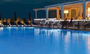 MYCONIAN K HOTELS 5* KYMA HOTEL ΧΩΡΑ - ΜΥΚΟΝΟΣ Τιμή ανά δωμάτιο ανά διανυκτέρευση με μπουφέ πρωϊνό 1 νύχτα 16/6-6/7 & 4/9-21/9 7/7-3/9 Δίκλινο Apollon θέα κήπος 230 320 Δίκλινο Artemis