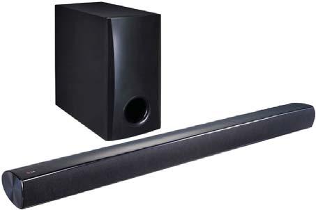 5mm audio jack, Bluetooth και RCA Τηλεχειριστήριο LG NB2540A