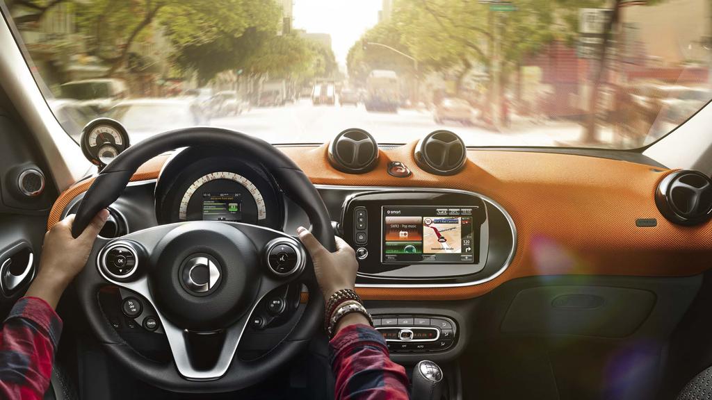 στυλ: στο εσωτερικό του smart fortwo αισθάνεται αμέσως