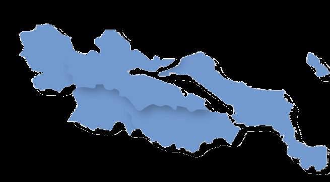 Αξιολόγηση Προϊοντικών Kατηγοριών Εισαγωγικά Στοιχεία Ευρυτανία Φθιώτιδα Φωκίδα Βοιωτία Εύβοια Μοναδικά στοιχεία της Περιφέρειας Γεωγραφία Η περιφέρεια κατέχει κεντροβαρή θέση στον ελλαδικό χώρο και