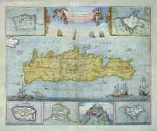 Περγαμηνή της εποχής 13000-14000 1394 INSULA CANDIA.Ejusque Fortificatio.