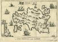 1454 GRASSET PORT DE PAXO, 1800. Χαλκόγραφος χάρτης του λιμένος των Παξών. Διαστάσεις 21 χ 29 εκ.