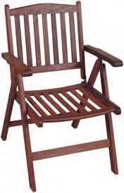 1 A320LBR 00147200 Πολυθρόνα πτυσσόμενη 5 θέσεων Folding armchair 5