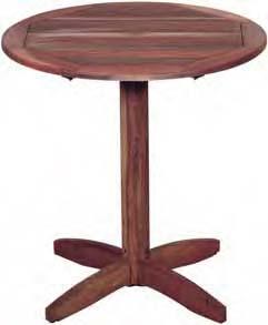 75(H) cm T5019NR 00149800 Τραπέζι στρογγυλό πτυσσόμενο Round folding table Ø100