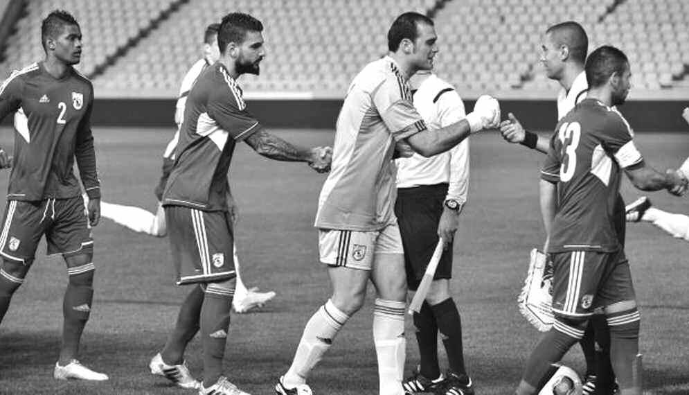 6 (7) Κέρκυρα 5 (6) ΦΟΥΤΜΠΟΛ ΛΙΓΚ Ο Αντώνης Γιωργαλλίδης ξεκίνησε βασικός το χθεσινό φιλικό αιχνίδι της Κύπρου (φωτ.