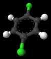 Εικόνα 35. Η χηµική µορφή του φυτοφαρµάκου PDCB (παραδιχλωροβενζόλιο). (Wikipedia). Η κηροσκωρίνη χρησιµοποιείται εκτός από την Αµερική και σε άλλες χώρες.