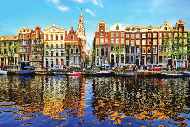 Ο παραδοσιακός Μύλος του Rembrandt στις όχθες του ποταμού Amstel, το εντυπωσιακό Στάδιο Αρένα, η Heineken, το επιβλητικό Rijksmuseum, η πανύψηλη Δυτική Εκκλησία, το μοναδικό Παλάτι του Βασιλιά, ο