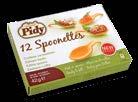 PIDY ΤΑΡΤΕΛΕΤΕΣ SPOONETTES 42g 5,82 4,95 138,57 117,86 Το ποσοστό ισχύει και για τις μίνι ΤΑΡΤΕΛΕΤΕΣ PIDY APERO 72g DELBA COCKTAIL ROUNDS 250g 1,66 6,64.