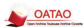 Open Archive TOULOUSE Archive Ouverte (OATAO) OATAO is an open access repository that collects the work of Toulouse researchers and makes it freely available over the web where possible.