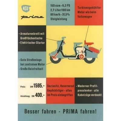 Beschreibung der Dynastart-Anlage Noris LA 12/45/60 R für NSU Prima und Lambretta M 8 DIN 934 Sechskantmutter pla015 Farb-Poster NSU Prima-D 10,00 M 8x15 DIN