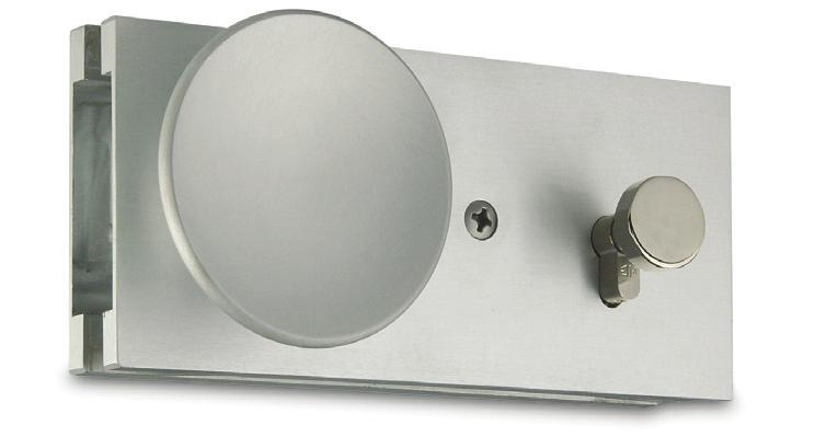 252 Αντίκρυσμα Ηλεκτρικής Κλειδαριάς Μεγάλης Electric Lock Female 10 mm 1600 gr 2 110mm 60mm 35mm
