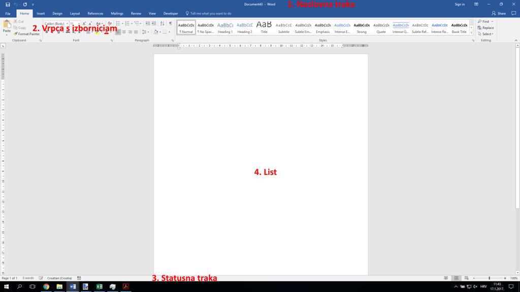 Obrada teksta MS Word 2016 2 OBRADA TEKSTA MS WORD 2016 Microsoft Word je program za obradu teksta (tekst procesor),dio je programskog paketa Microsoft Office u kojem se još nalaze i programi: