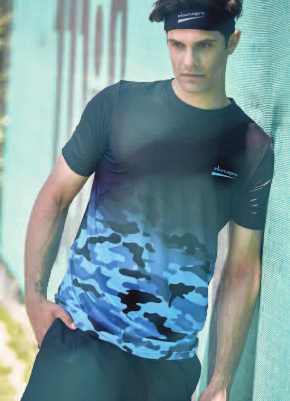 µοντ. Blue Camo lycra sport,