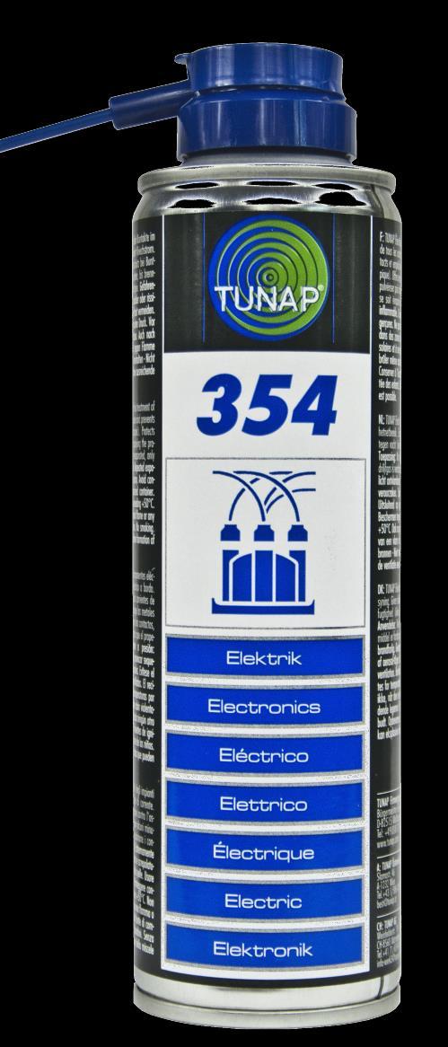 Product Information PI 354_2214 TUNAP 354 Ηλεκτρικό Σύστημα ΤΕΧΝΙΚΑ ΧΑΡΑΚΤΗΡΙΣΤΙΚΑ Προστασία μεγάλης διάρκειας σε ολόκληρο το ηλεκτρικό σύστημα.