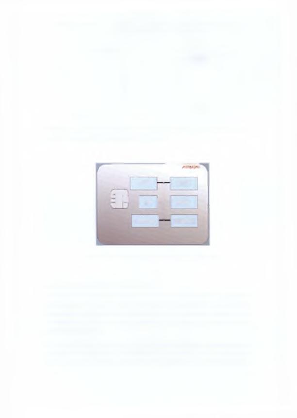 Εικόνες 13 και 14. Μια συνηθισμένη smart card.
