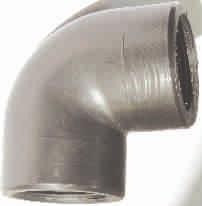 Connection Fittings Εξαρτήματα Συνδεσμολογίας 33 Elbow Threaded Male - Male Σώμα Γωνία Αρσενικό - Αρσενικό 33/0 33/02