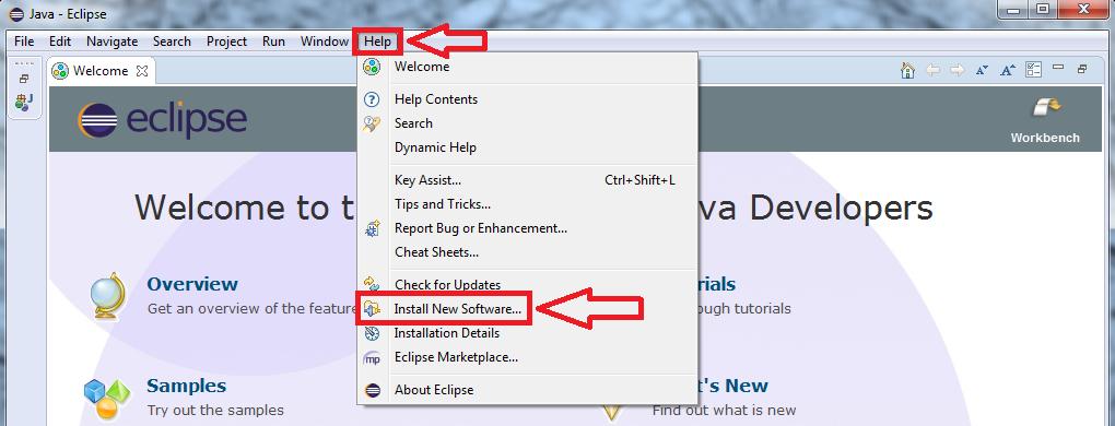 3.1.16 Εγκατάσταση ADT Plugin στο Eclipse.