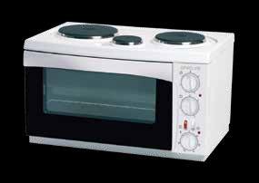 ελεύθερες κουζίνες / κουζινάκια 4505 super eco 19 Κουζινάκι Χωρητικότητα 30 lt Συνολική ισχύς 3150 W Ισχύς grill 1100 W Εμαγιέ