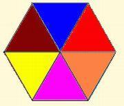Se en total ten 12 arestas a base é unha hexágono. É unha pirámide hexagonal. Sobre POLIEDROS REGULARES 3.1 Debuxa o desenvolvemento dun tetraedro de lado 3 cm.
