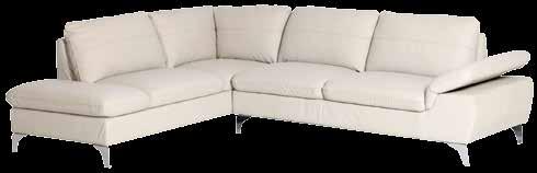 Γωνιακός καναπές με ottoman και